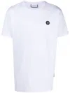 Philipp Plein Lightweight Short Sleeve Crew Neck T-shirt In White