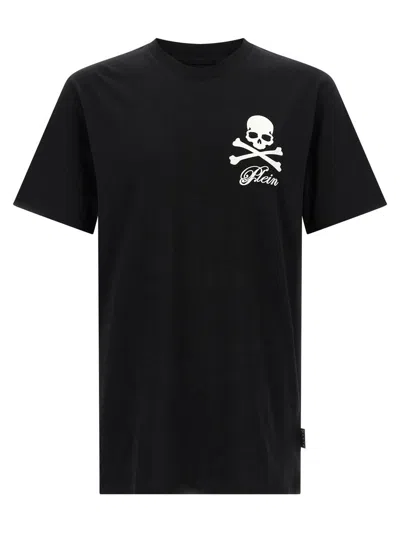 PHILIPP PLEIN PHILIPP PLEIN 'SKULL & BONES' PRINT T-SHIRT