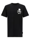 Philipp Plein Crew Neck T-shirt With Print In Black