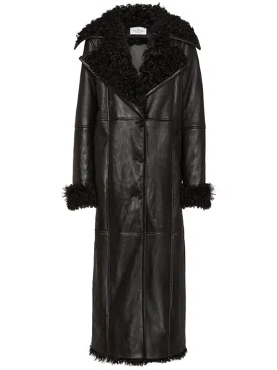 PHILIPP PLEIN SKULL & BONES SHEARLING COAT
