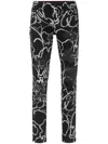 Philipp Plein Rock Star Mid-rise Slim-fit Jeans In Black