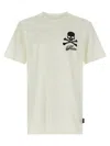 Philipp Plein Skull Bones-print T-shirt In White
