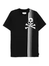 Philipp Plein Black Ss Hexagon T-shirt In Black