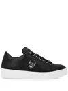 Philipp Plein Lo-top Sneakers Skull In 黑色