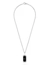 Philipp Plein Skull Bone Necklace In Silver