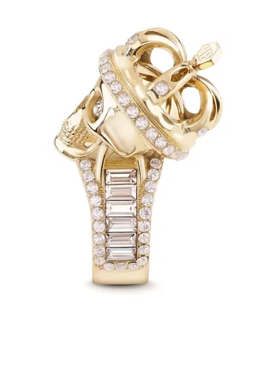 Philipp Plein Skull Crown Ring