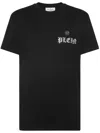 Philipp Plein Skull Crystal-embellished T-shirt In Black