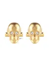 Philipp Plein Skull Cufflinks In Pattern