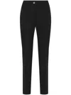 Philipp Plein Cady High-waist Trousers In Black