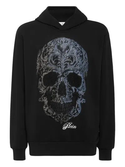Philipp Plein Skull-motif Hoodie In Black