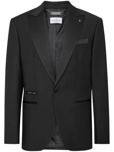 PHILIPP PLEIN SKULL-PRINT BLAZER