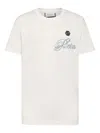 Philipp Plein Skull-print Cotton T-shirt In White