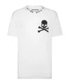 Philipp Plein Skull-print Cotton T-shirt In White