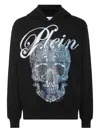 Philipp Plein Skull-print Hoodie In Multi