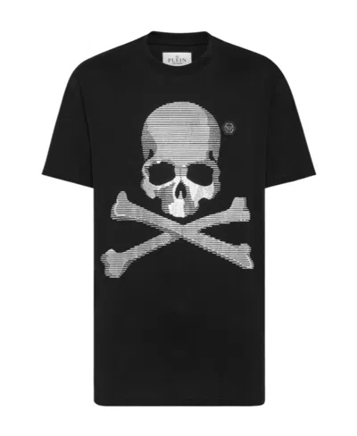 Philipp Plein Skull-print Short-sleeve T-shirt In Black