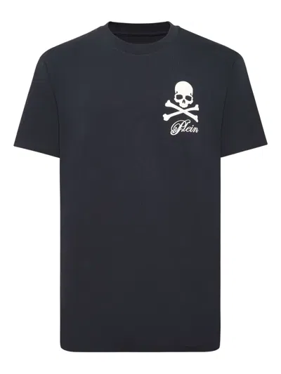 Philipp Plein Skull-print T-shirt In Black