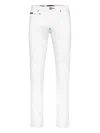 Philipp Plein Denim Trousers Super Straight Cut