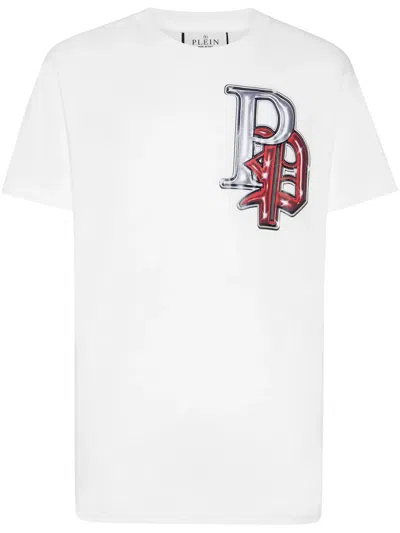 PHILIPP PLEIN SKULLY GANG COTTON T-SHIRT