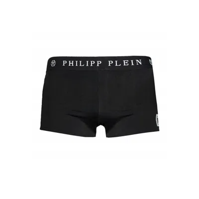 Philipp Plein Sleek Black Designer Men's Swim Men's Boxers