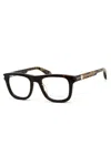 Philipp Plein Sleek Rectangular Eyeglasses - 51 Eye Size In Green