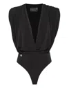 Philipp Plein Sleeveless Body In Black