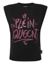 Philipp Plein Sexy Pure Crystals-embellished Sleeveless T-shirt In Multi