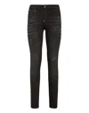 Philipp Plein Slim Fit Statement In Black