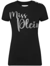 Philipp Plein Slogan-print Cotton T-shirt In Schwarz
