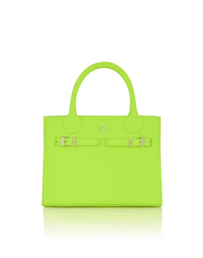 Philipp Plein Kleiner Tote Bag Mit Logo In Green