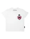 Philipp Plein Smile Jersey T-shirt In Weiss