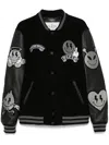 Philipp Plein Smile-motif Jacket In Black