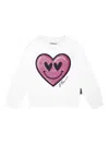 Philipp Plein Smile Sweatshirt In White