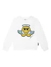 Philipp Plein Smile Sweatshirt In White