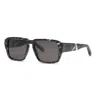 Philipp Plein Smoke Square Ladies Sunglasses Spp081 0z21 55