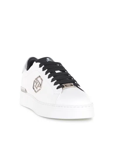 Philipp Plein Hexagon Low Top Sneakers In Black