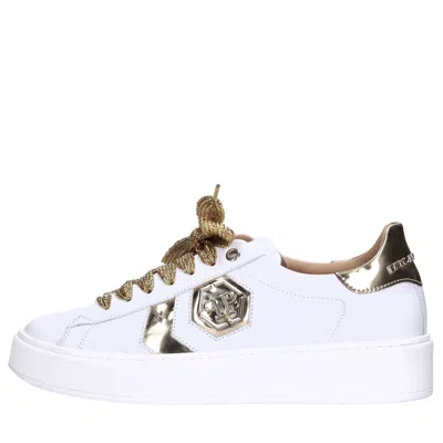 Philipp Plein Kids'  Sneakers In White