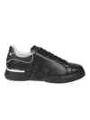 Philipp Plein Modern Hexagon Design Sneakers In Black