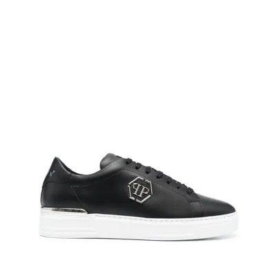 Philipp Plein Sneakers With Logo In Black