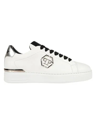 Philipp Plein Hexagon Low Top Sneakers In Black