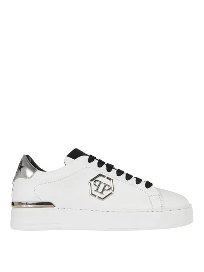 Philipp Plein Hexagon Low Top Sneakers In Black
