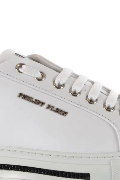 Philipp Plein Sneakers Black In White