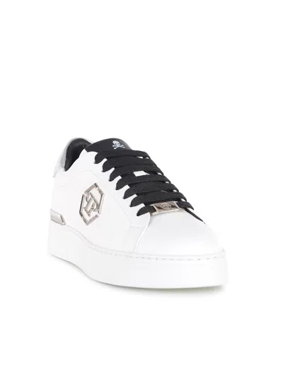 Philipp Plein Hexagon Low Top Sneakers In Black