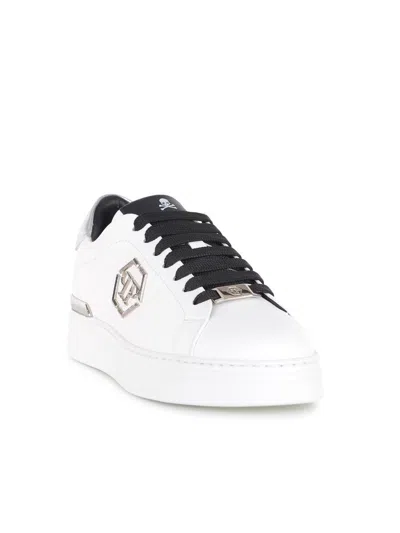 Philipp Plein Hexagon Low Top Sneakers In Black
