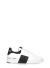 Philipp Plein Nappa Leather Sneakers Low Top Hexagon In Multi