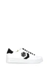 Philipp Plein Lo Top Sneakers In White