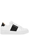 Philipp Plein Panel Sneakers Low-top Rubber Sole In White