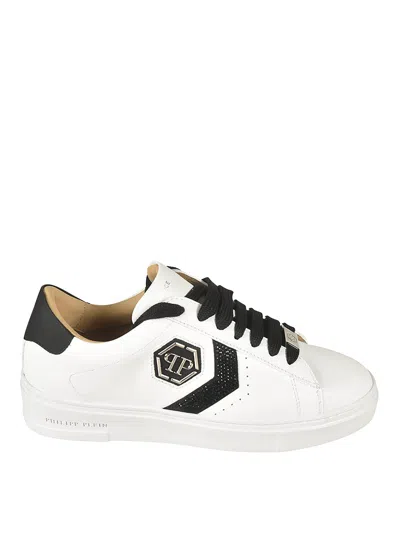 Philipp Plein Hexagon Sneakers In White