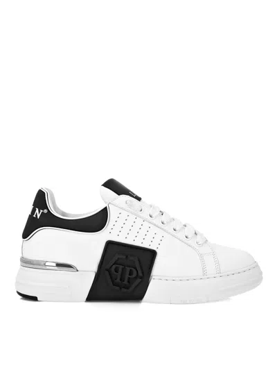 PHILIPP PLEIN SNEAKERS WITH INSERT DESIGN