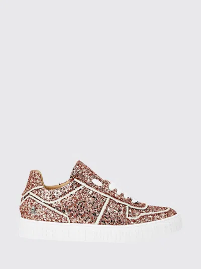 Philipp Plein Lo-top Sneakers Glitter King Power Women In Pink