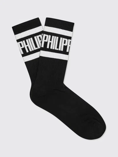 Philipp Plein Socks Men Color Black